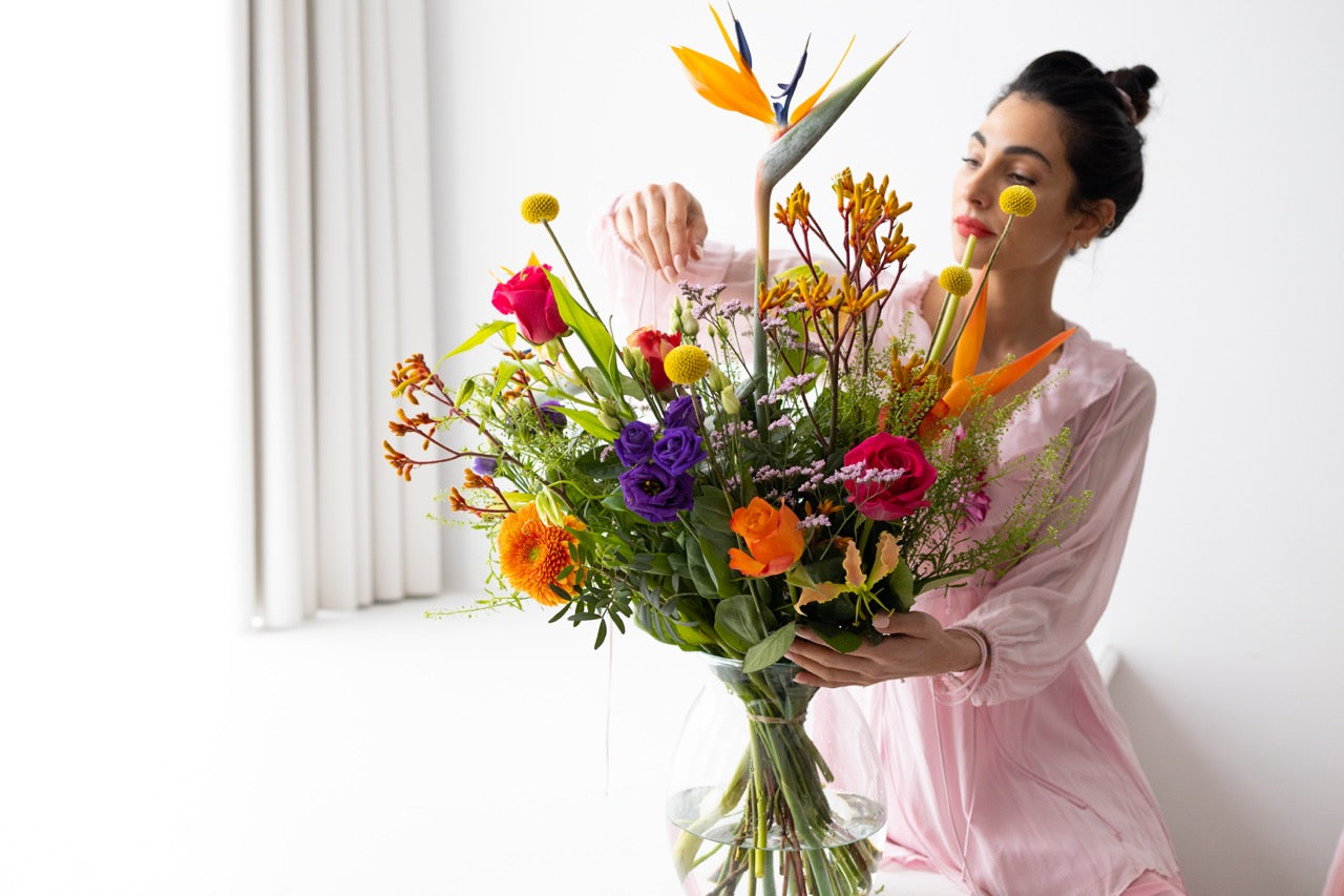 Duurzame rouwbloemen