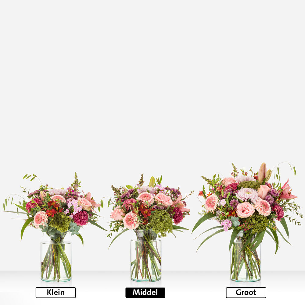 Flower happiness bouquet (gift set with scented sticks)