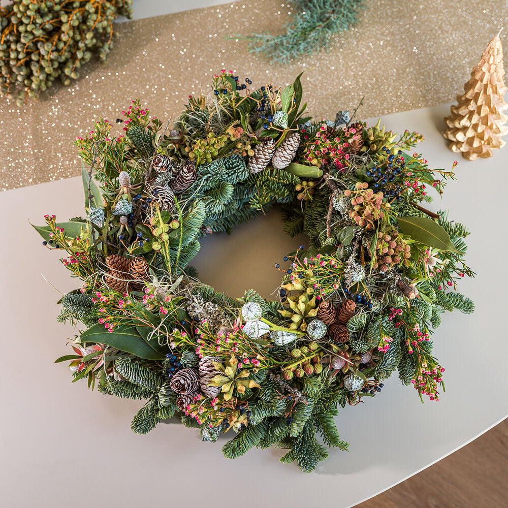 Kerstkrans deluxe